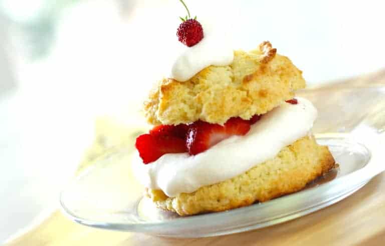 Strawberry Shortcake Biscuits from Scratch