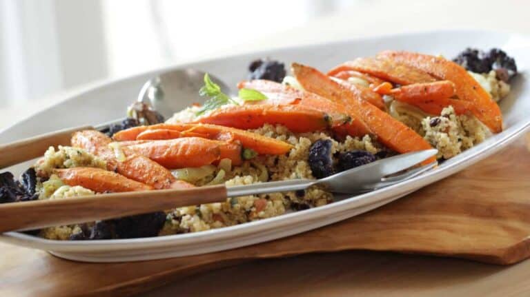 Curried Roasted Vegetables with Quinoa