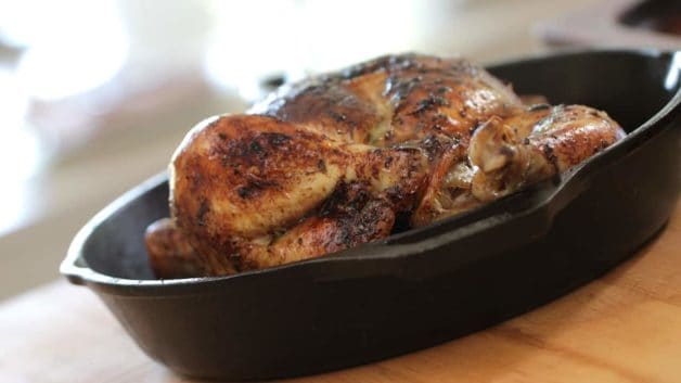Roast Chicken in a Skillet