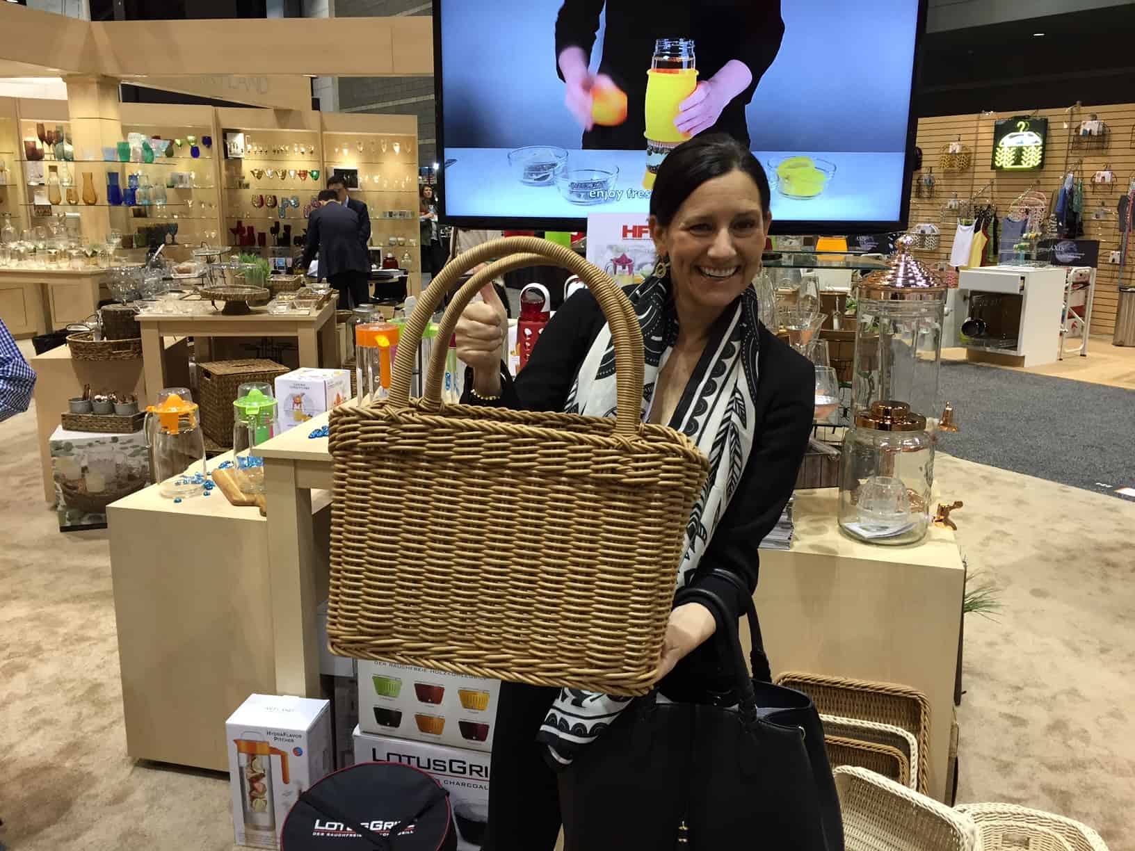 Awesome Basket made out of Poloypropolene by Artland