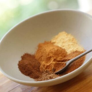 a bowl of homemade pumpkin pie spice