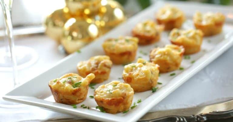 Mac and Cheese Bites with Bacon