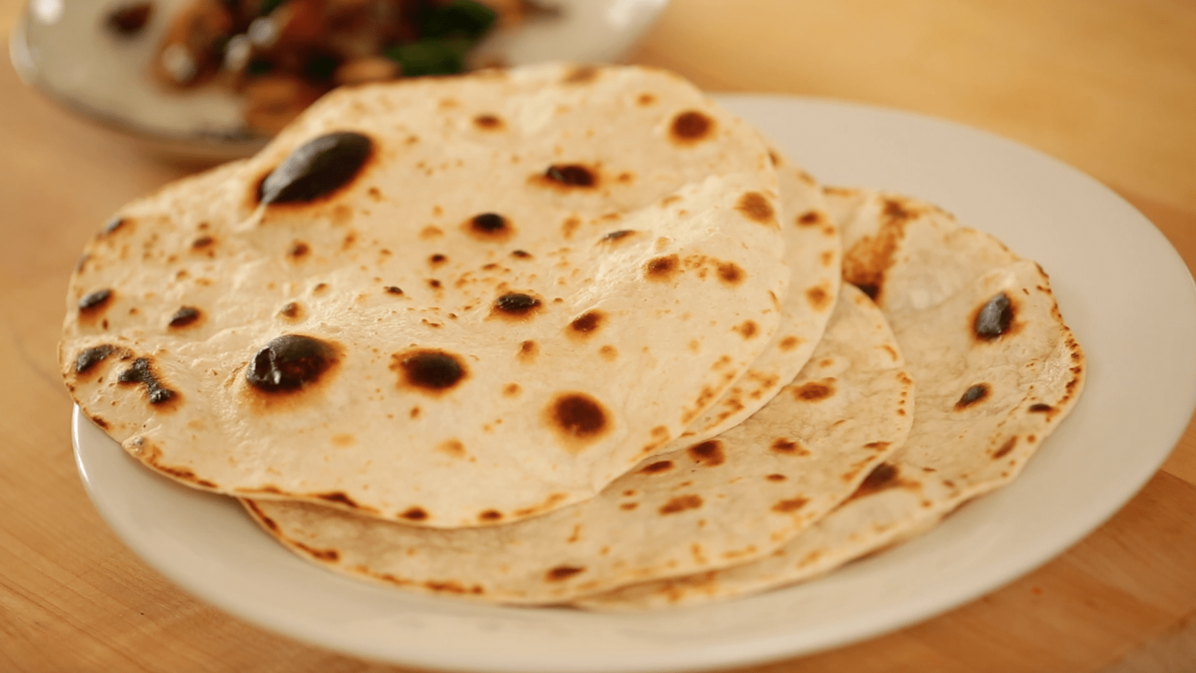 cooked tortillas for a Veggie Quesadilla Recipe with Chunky Gaucomole