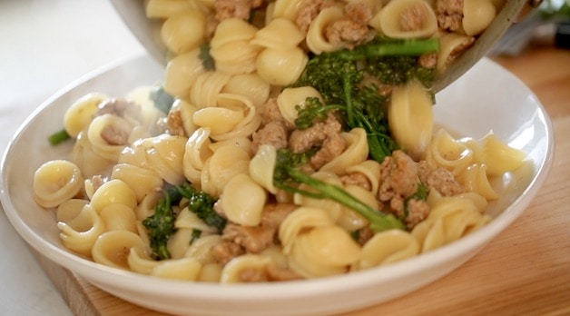 baby broccoli pasta