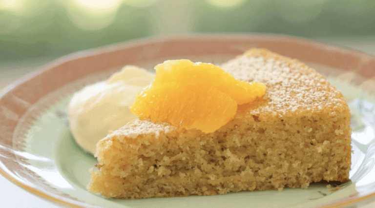 Orange Almond Cake Recipe (Sponsored by P.A.N)