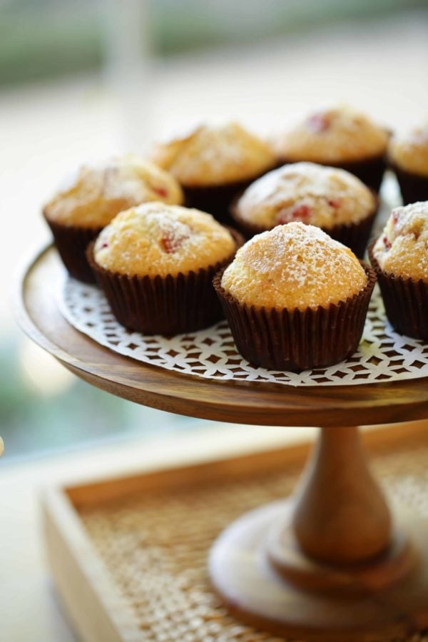 Easy Strawberry Lemon Muffins