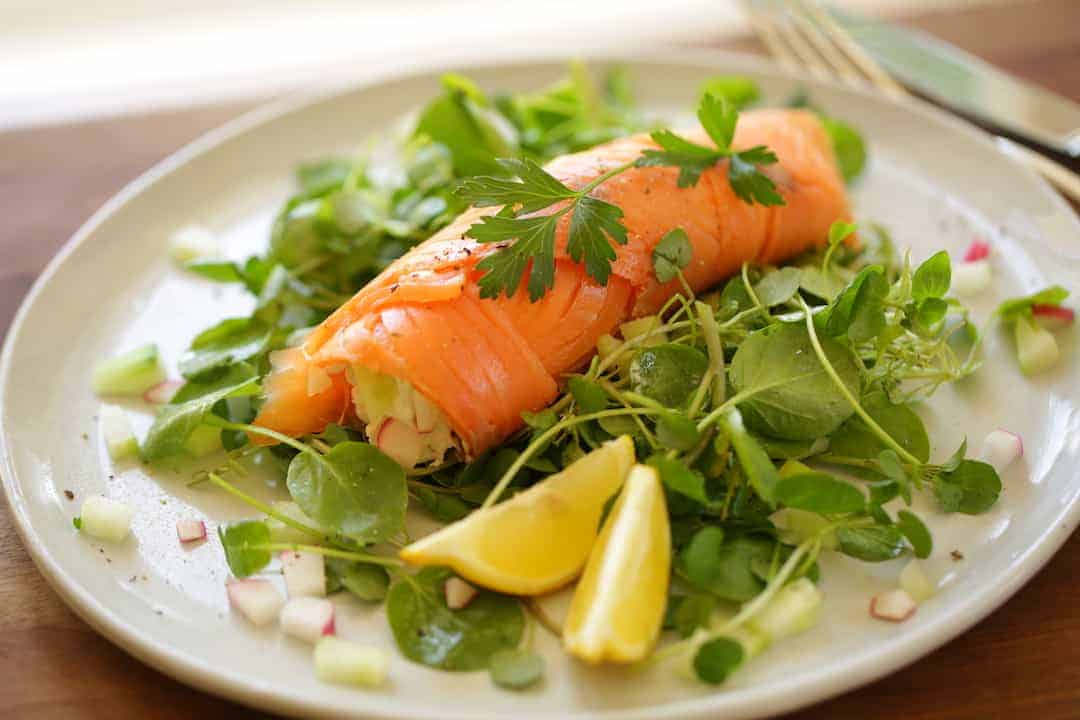 15-Minute Smoked Salmon Roulade