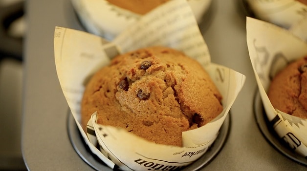 Baked Cappuccino muffins
