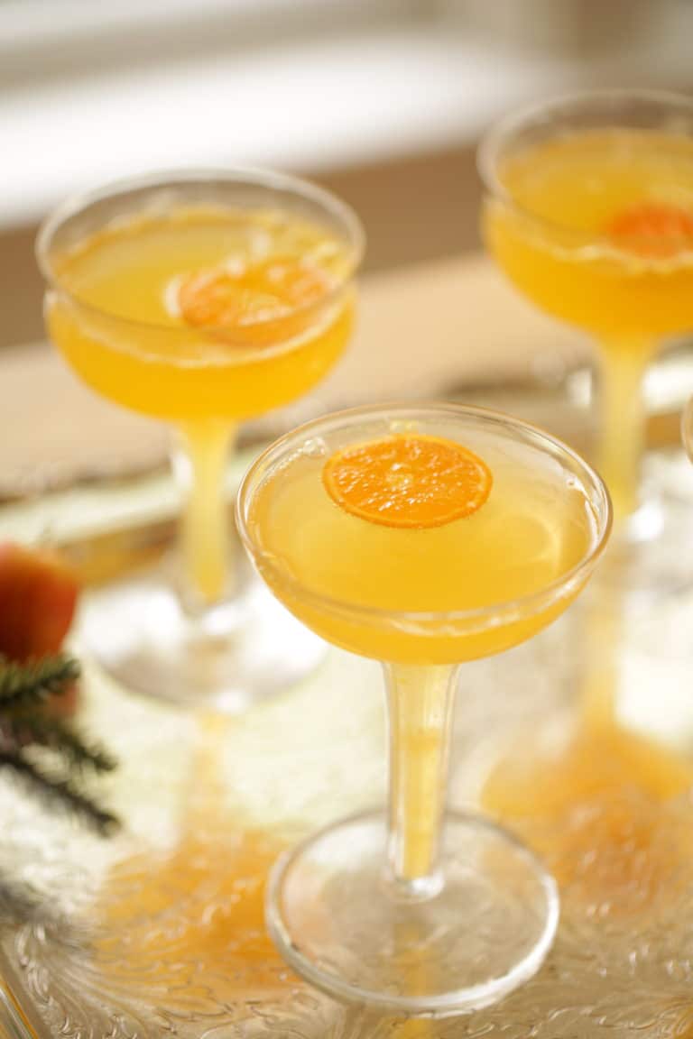Clementine Mimosas for New Year's Day