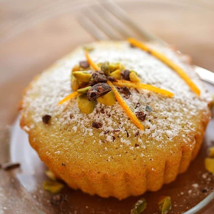 Pistachio Olive Oil Cake