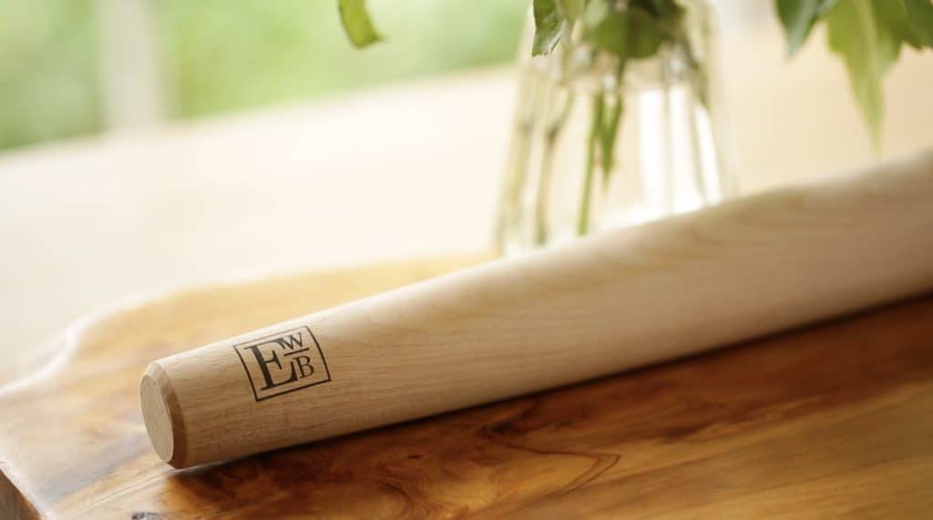 French Style Rolling Pin with Entertaining with Beth Logo from JK Adams. Incuded in the May Subscription Box 