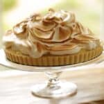 Wide Shot of Lemon Meringue Tart Recipe