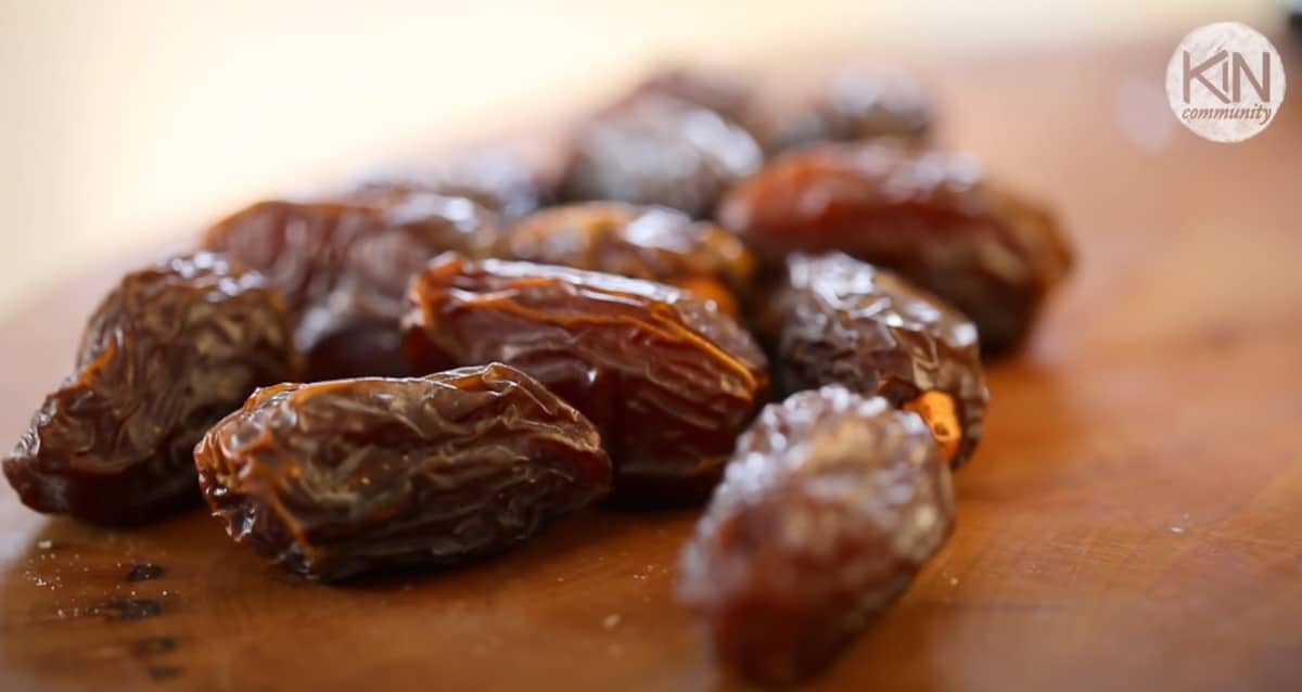 Dried Dates on a Board