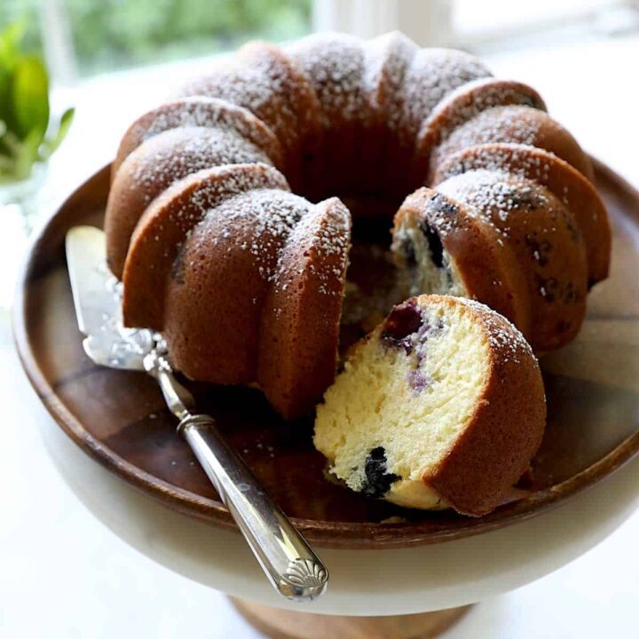 Blueberry Lemon Basil Cupcakes | Beantown Baker