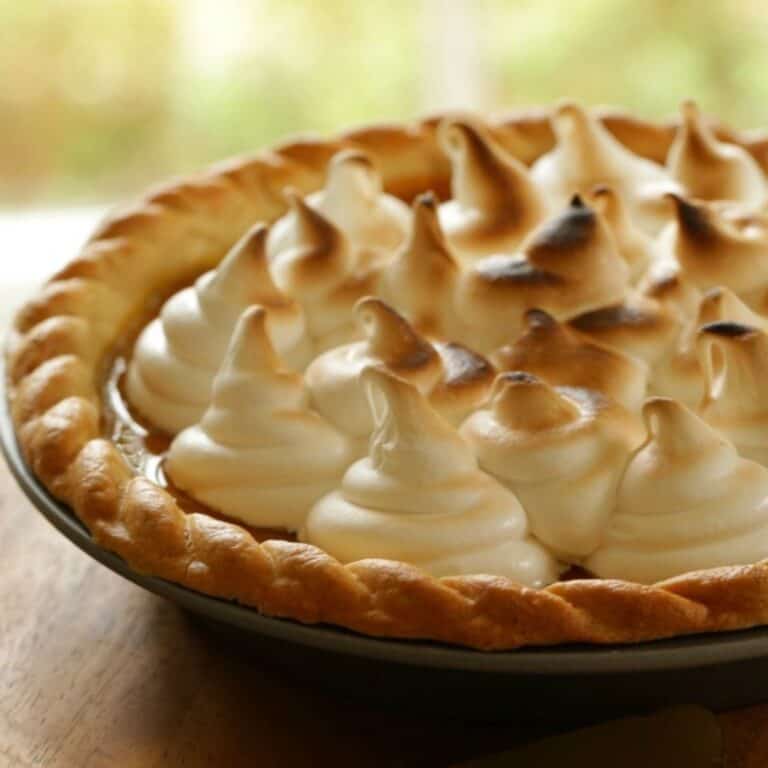 Pumpkin Pie Recipe with Marshmallow Topping