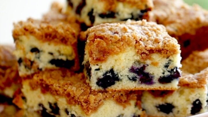 Blueberry Crumb Cake Recipe - Entertaining with Beth