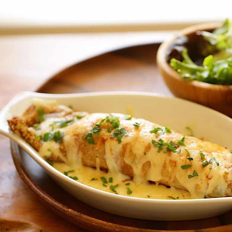 Chicken and Mushroom Crepe Recipe