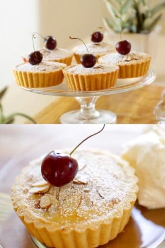 Cherry Bakewell Tart Recipe - Entertaining with Beth