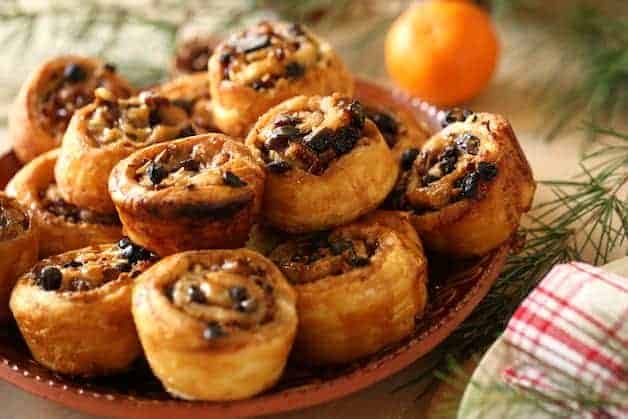 Sticky Buns with Puff Pastry