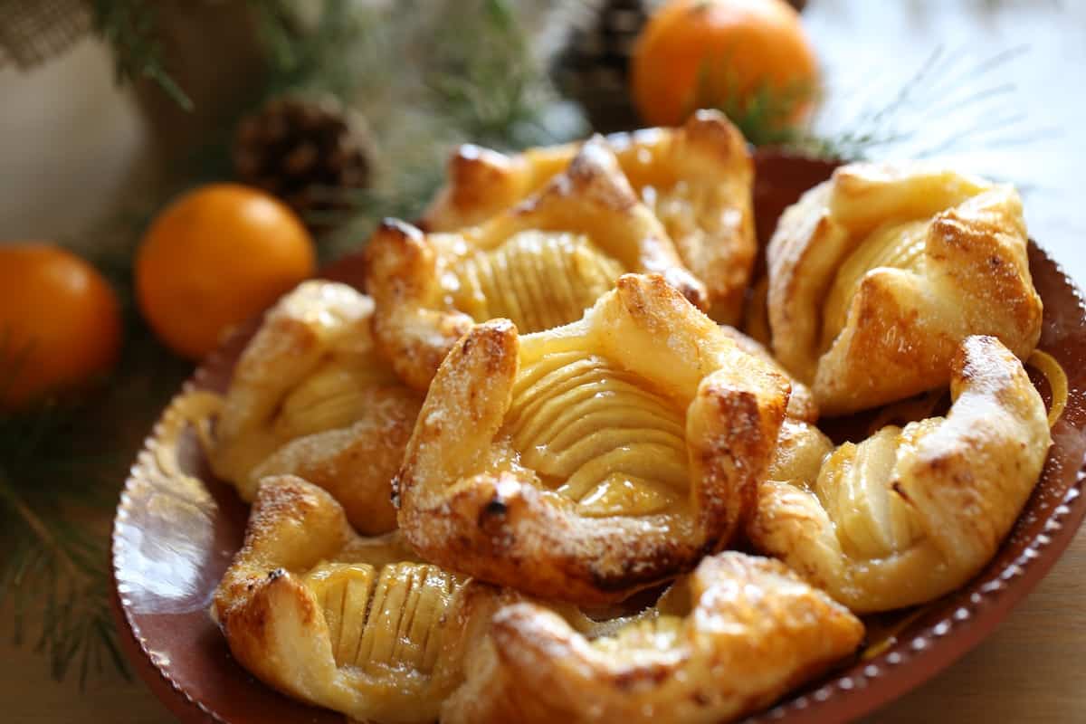 French Apple Puff Pastries