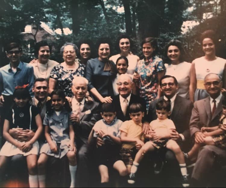 Ruggiero Family picture at Easter Sunday Gathering 