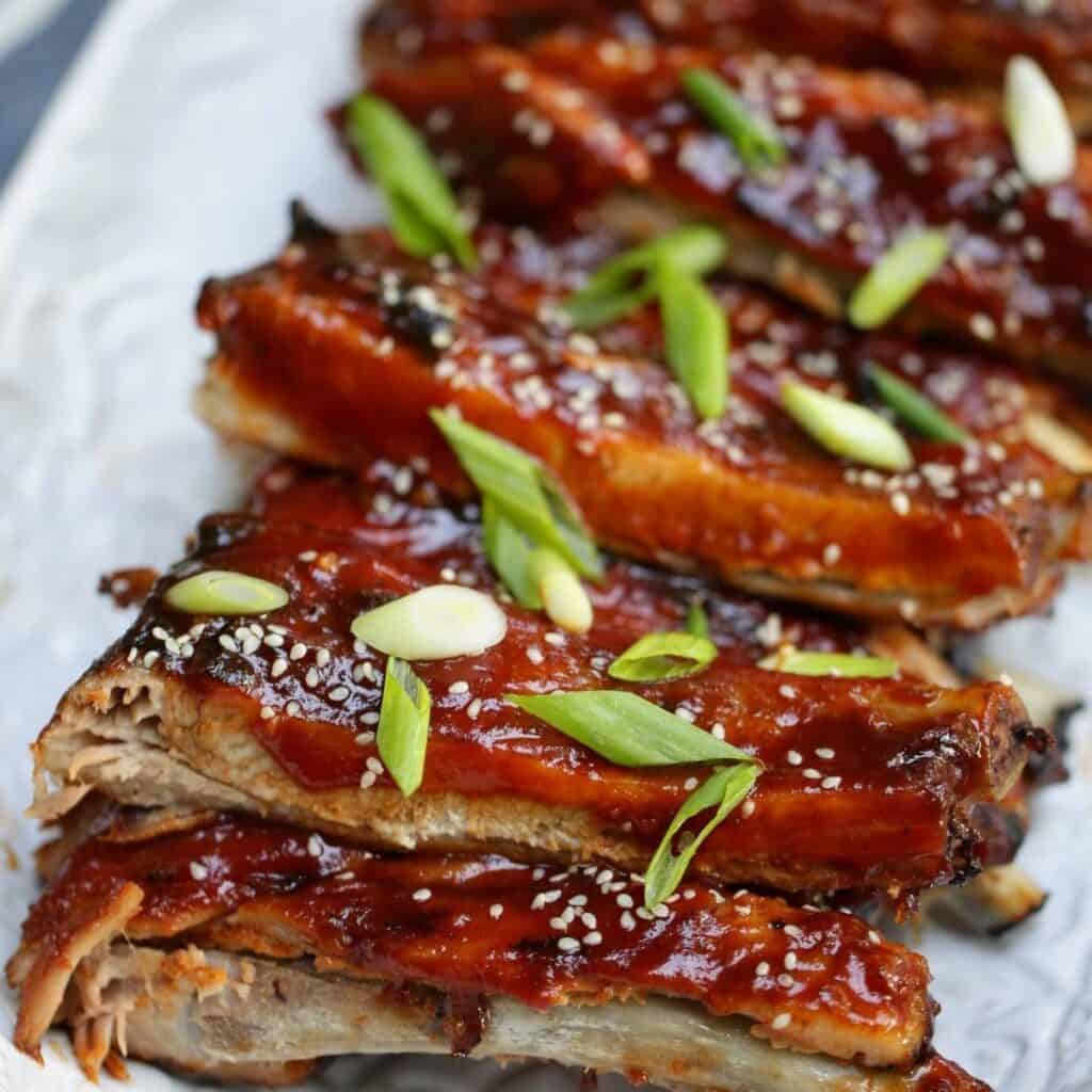 Ribs in Oven then Grill Recipe