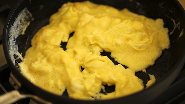 Scrambled Egg Curds