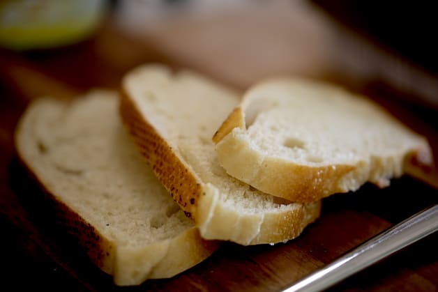 3 slices of sourdough bread