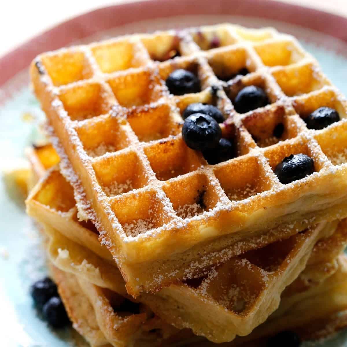 Blueberry Waffle Recipe