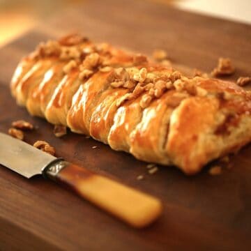 Brie and Fig Jam Braid