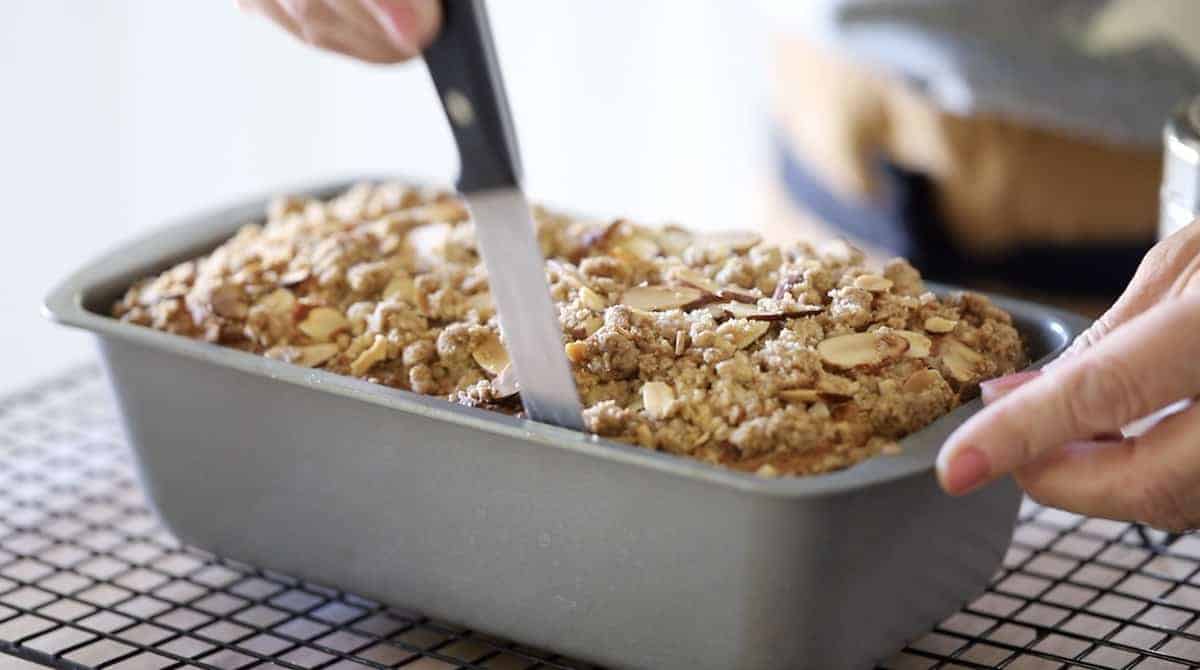 Crumb Cake With Sour Cherries - Entertaining With Beth