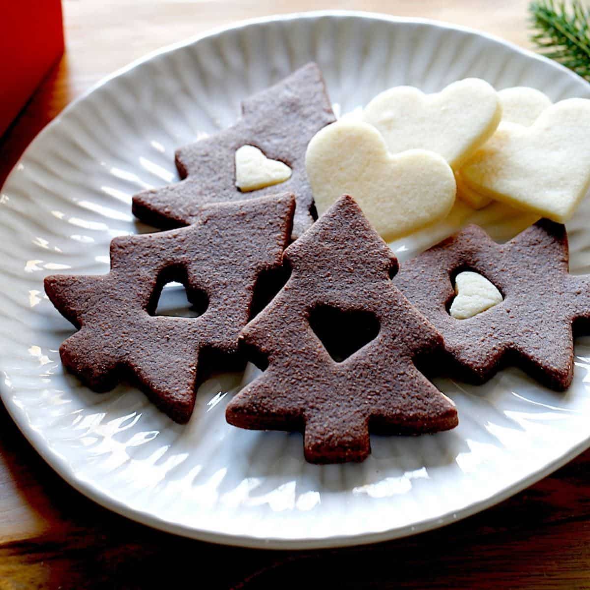 Chocolate and Vanilla Sugar Cookies