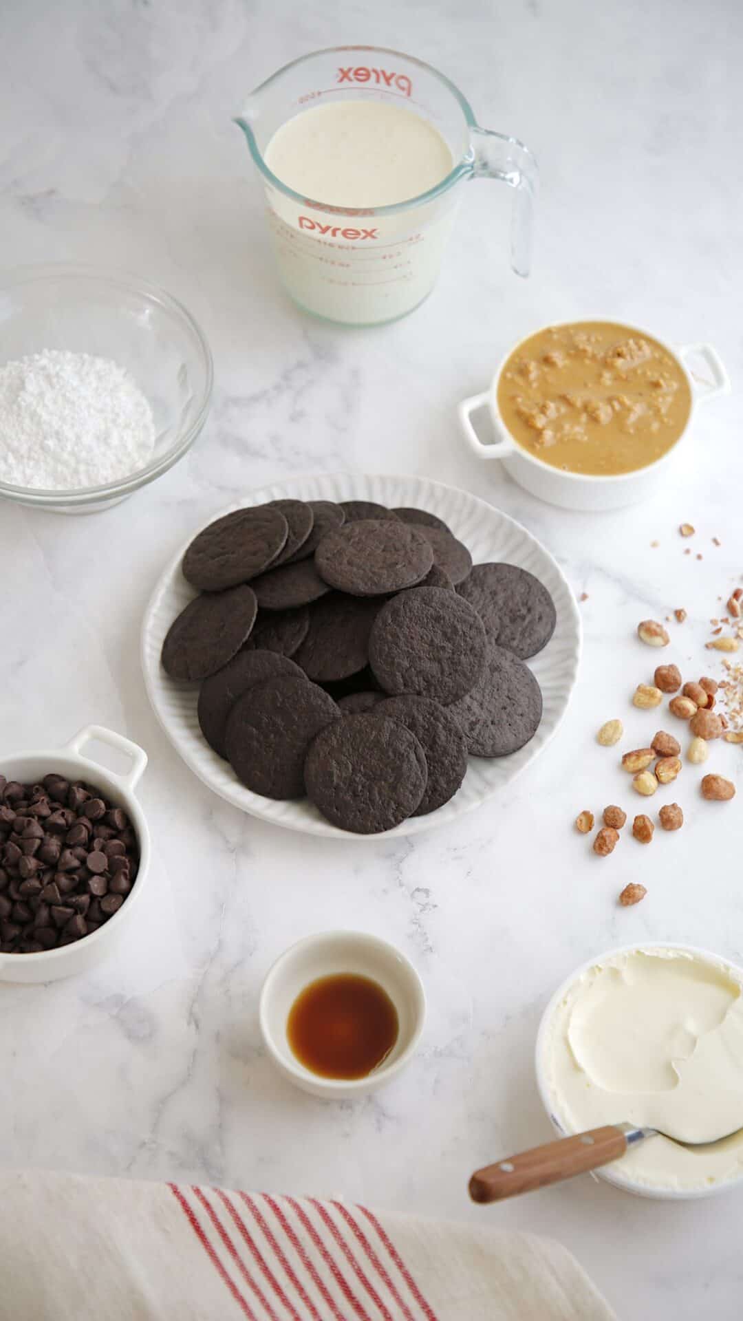 ingredients laid out on a counter