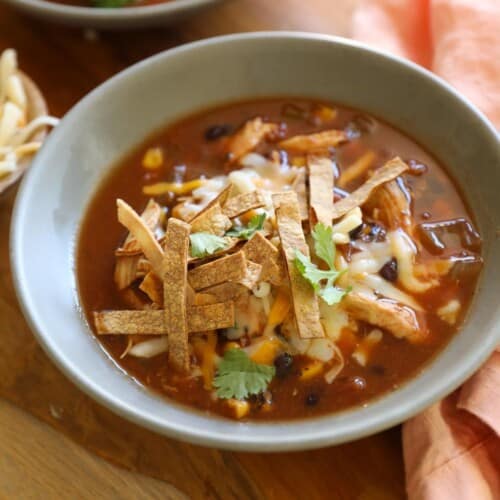 Cream of Mushroom Soup with Crispy Leeks - Entertaining with Beth