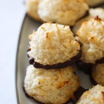 Coconut Macaroons with Condensed Milk - Entertaining with Beth