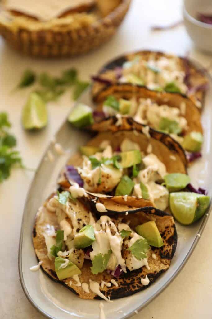 Cod Fish Tacos - Entertaining with Beth