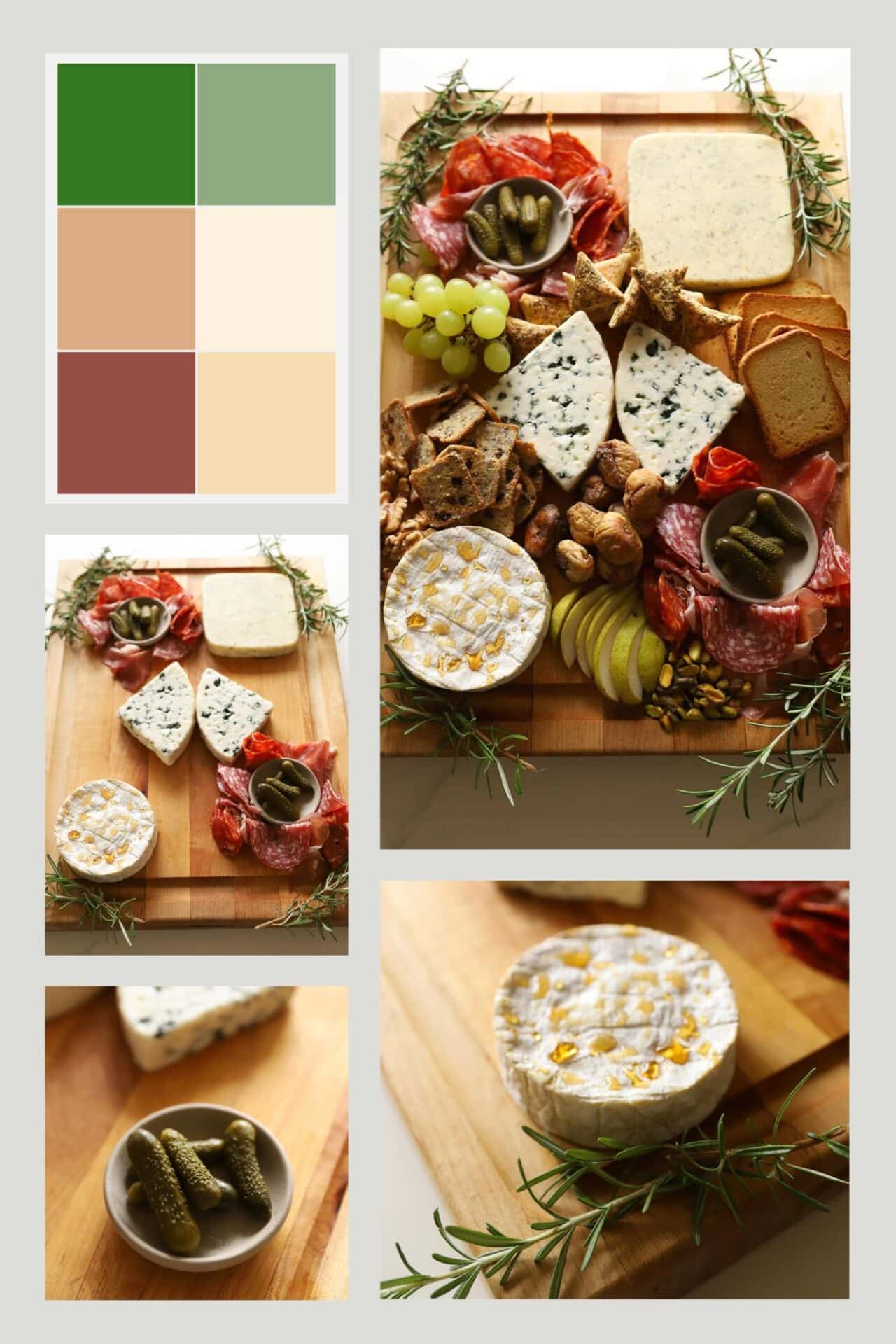 Color Palette for a Savory Color Board