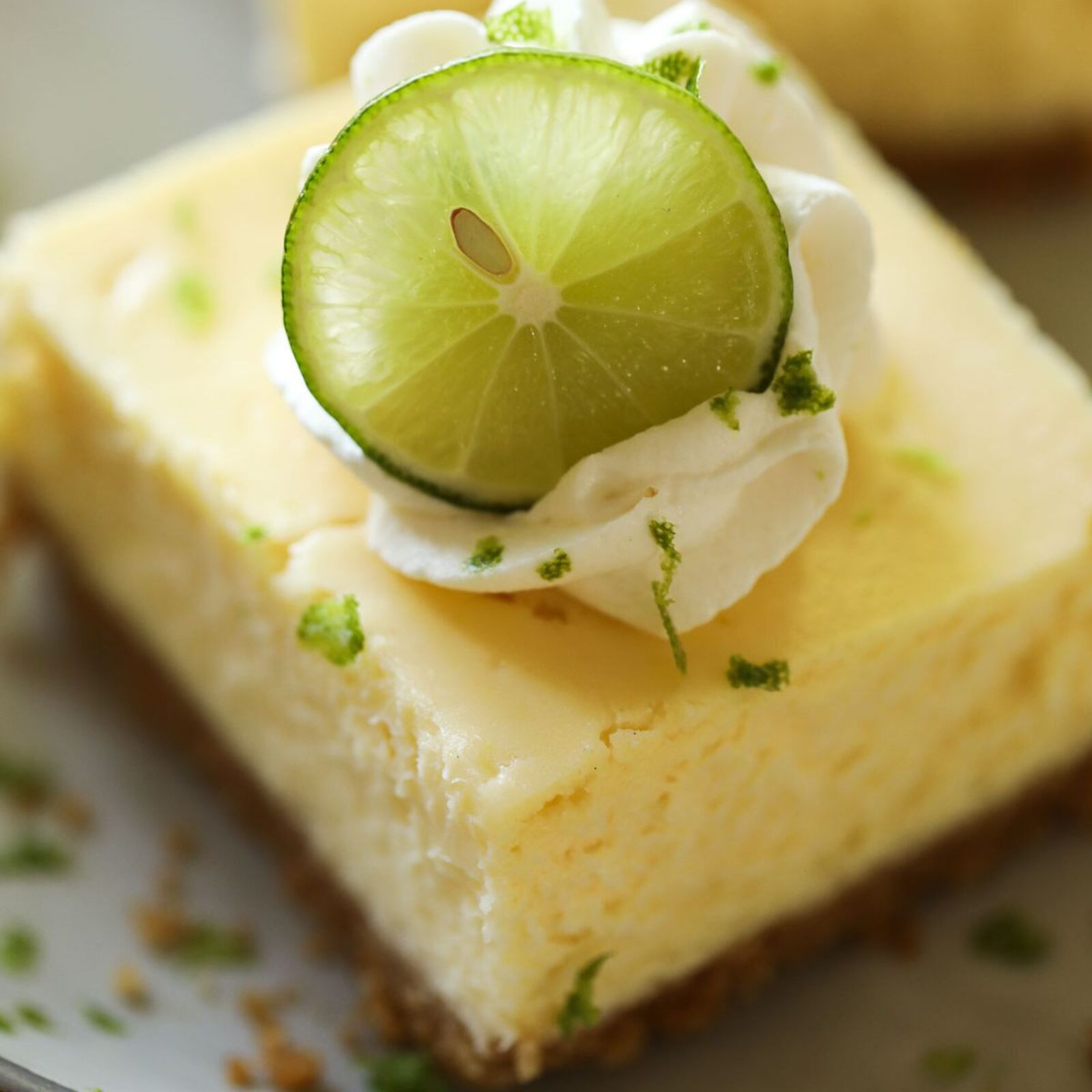 Key Lime Cheesecake Bars