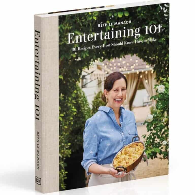 Cover of Beth Le Manach's Cookbook Entertaining 101